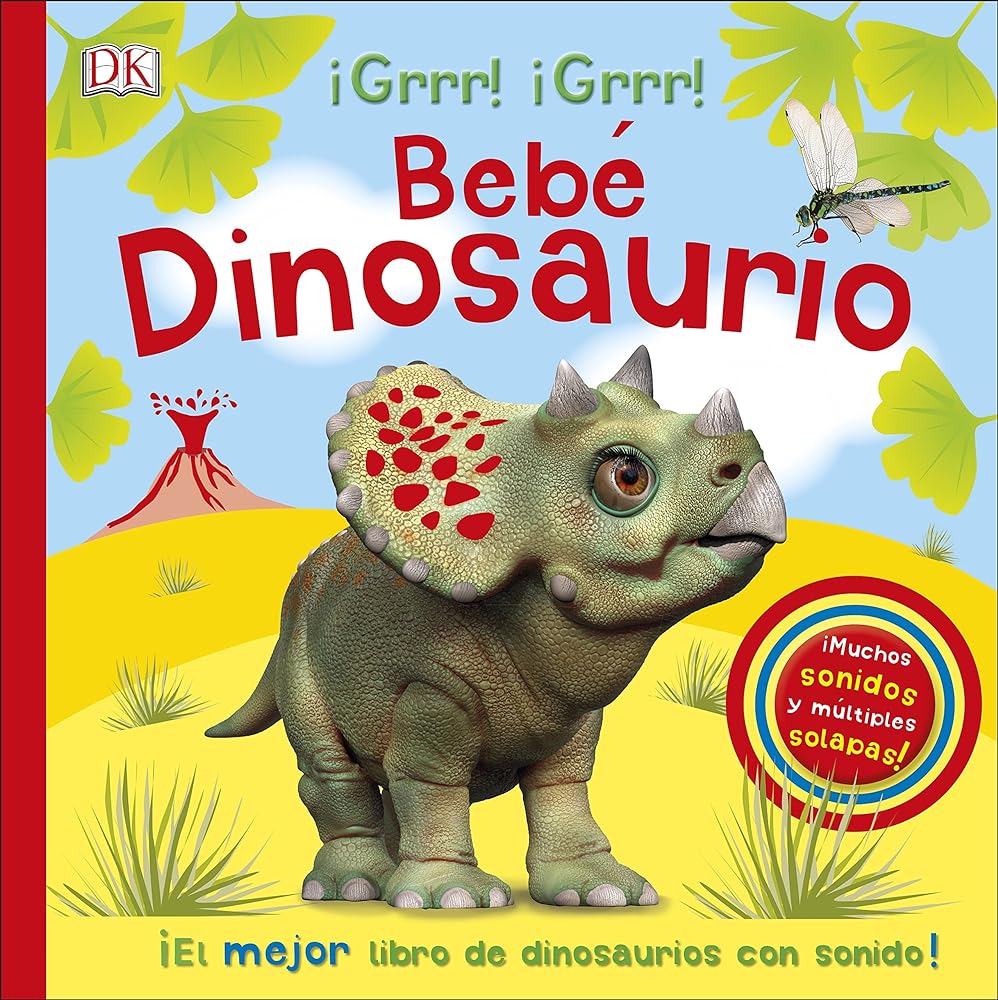 Bebé Dinosaurio: Libro infantil con sonidos